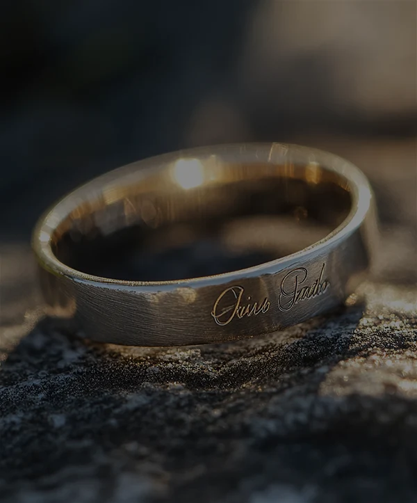 Gravierte Ringe