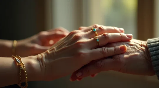 Eleganter Schmuck der Meilensteine einer Frau über ihr ganzes Leben hinweg symbolisiert