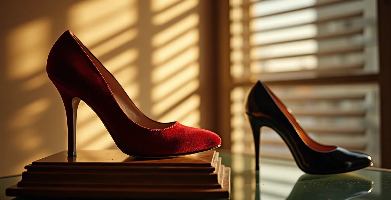 Historische Evolution des Pumps vom Königshof zur modernen Businesswelt